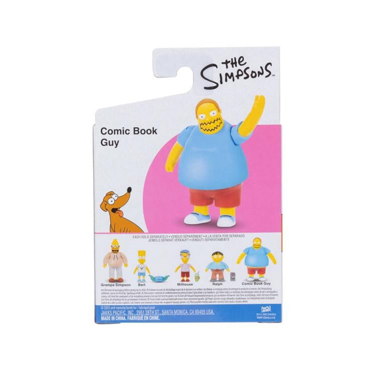 The Simpsons 2 1/2-Inch Scaled Wave 3 Action Figures Case of 12