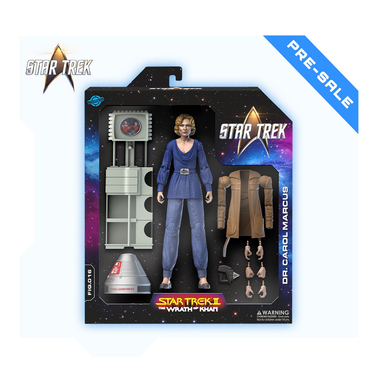 Star Trek II: The Wrath of Khan Dr. Carol Marcus Action Figure