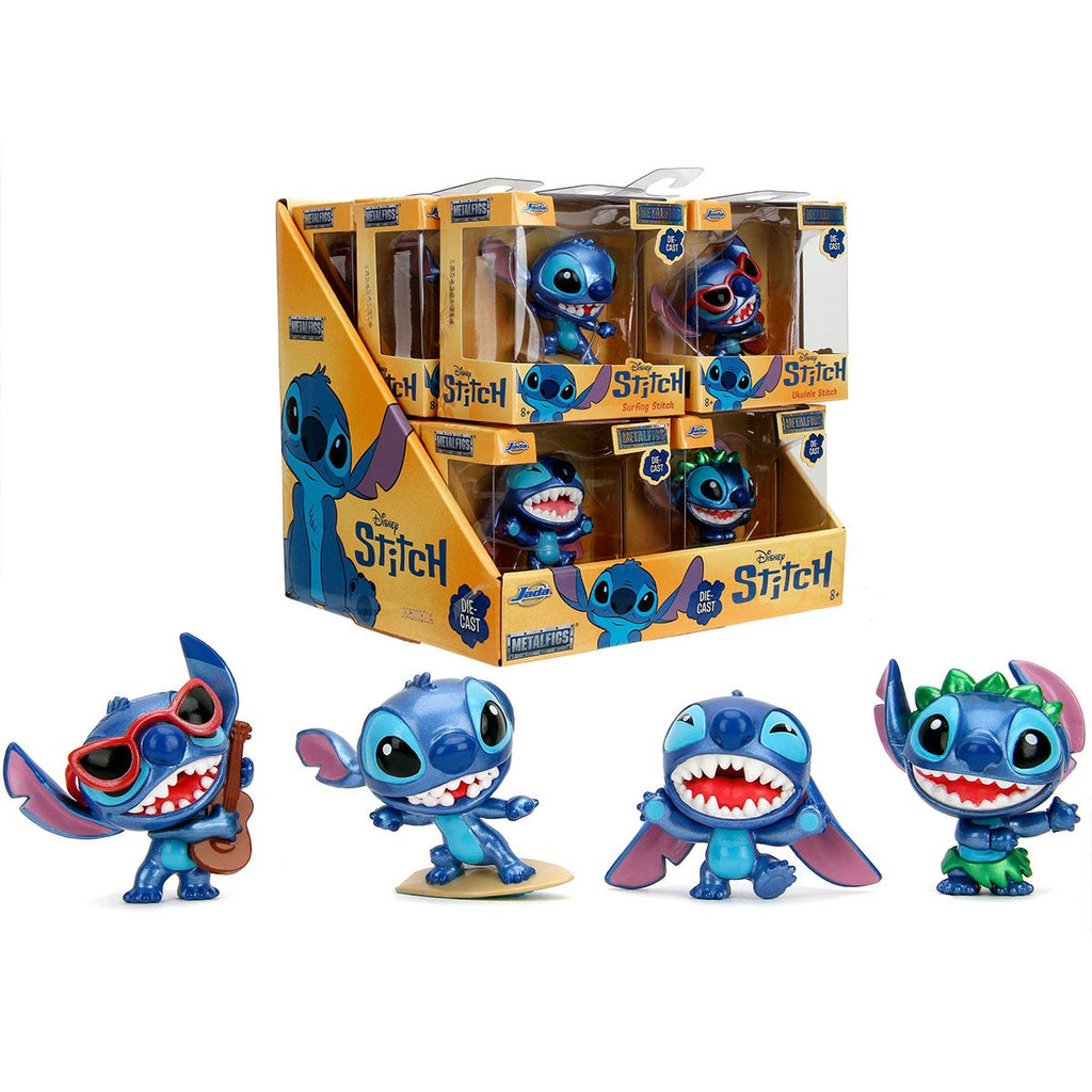 Lilo and Stitch Wave 2 MetalFigs 2 1/2-Inch Die-Cast Metal Mini-Figure Set of 4