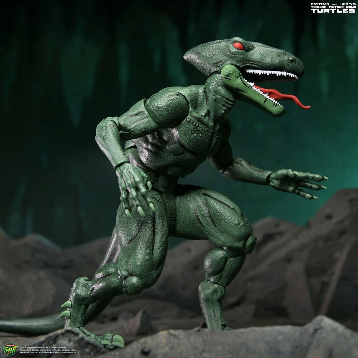 Teenage Mutant Ninja Turtles Mirage Comics Daimyo Orkai & Raptor 7-Inch Scale Action Figure