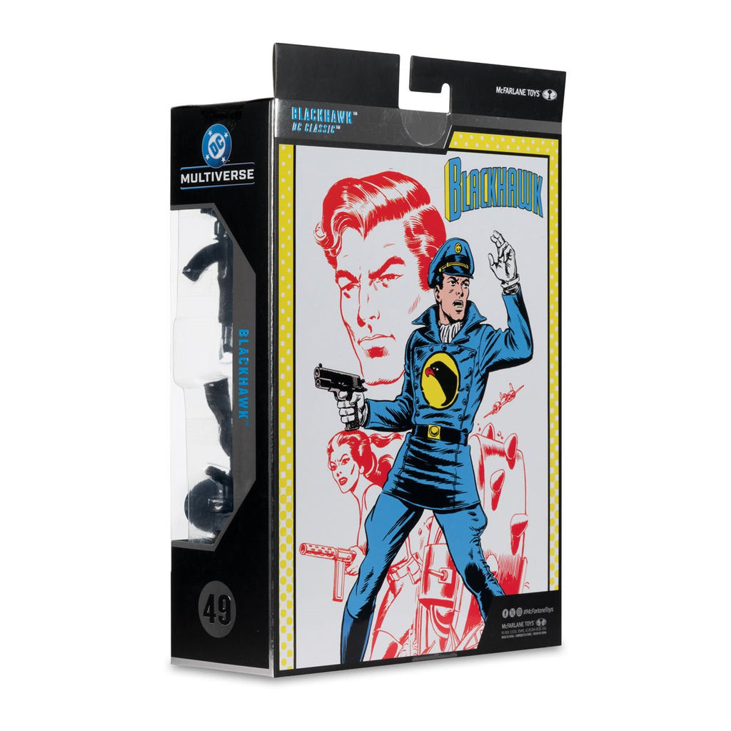 DC McFarlane Collector Edition Wave 13 Blackhawk DC Classics #49 7-Inch Scale Action Figure