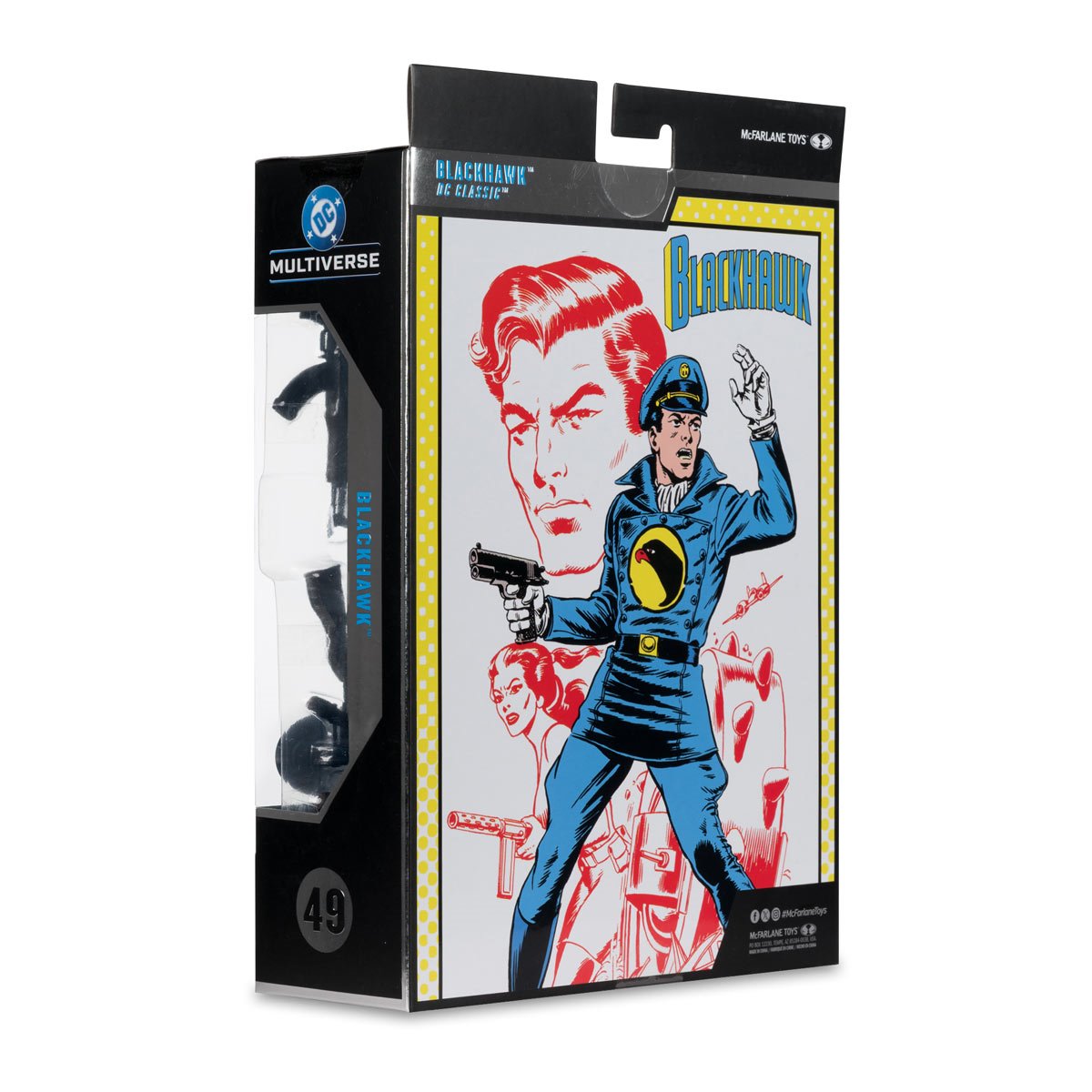 DC McFarlane Collector Edition Wave 13 Blackhawk DC Classics #49 7-Inch Scale Action Figure