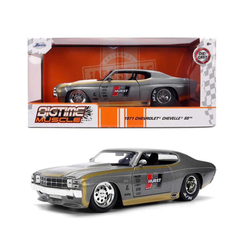 Bigtime Muscle 1971 Chevrolet Chevelle SS 1:24 Scale Die-Cast Metal Vehicle