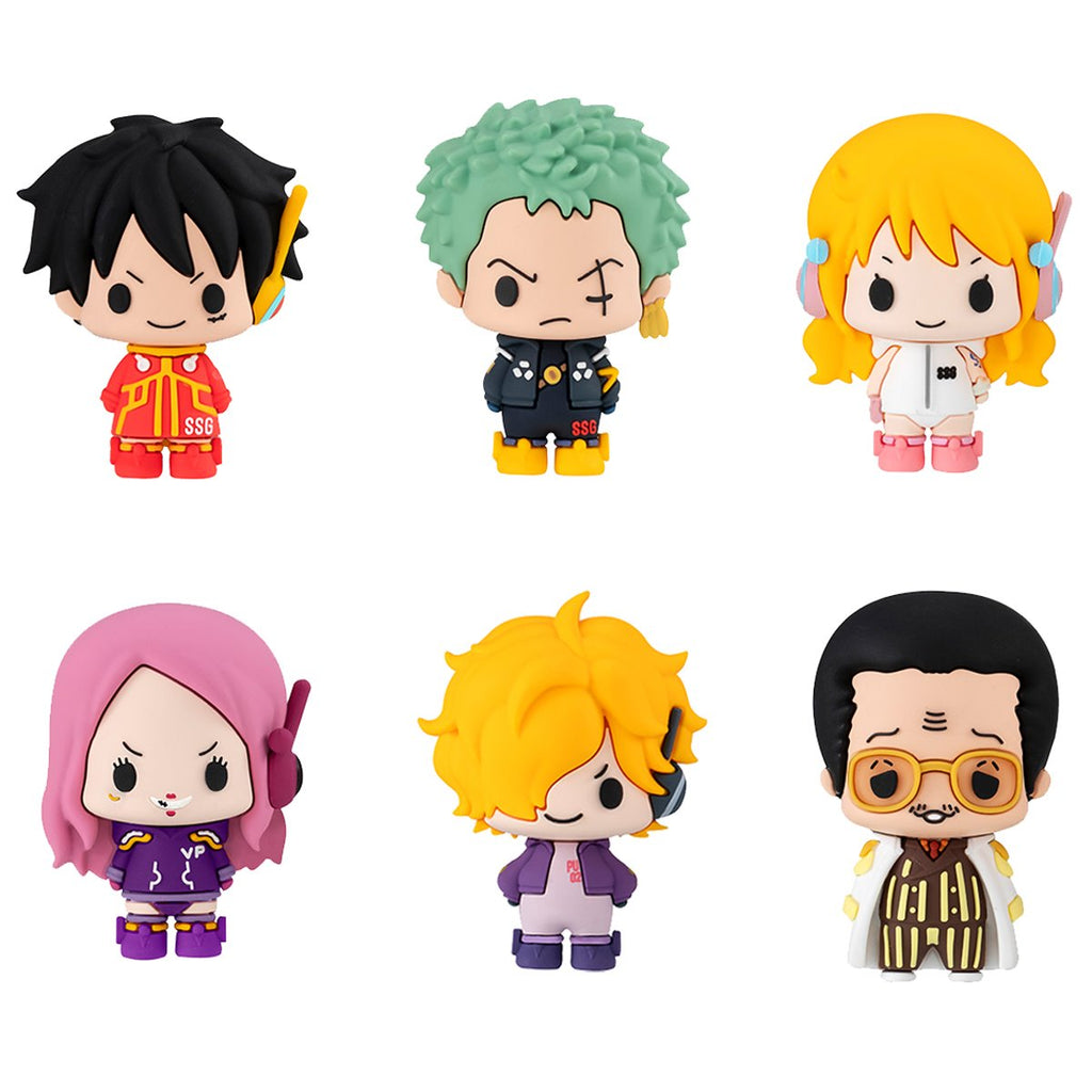 One Piece Egghead Edition Chokorin Mascot Mini-Figure Case of 6