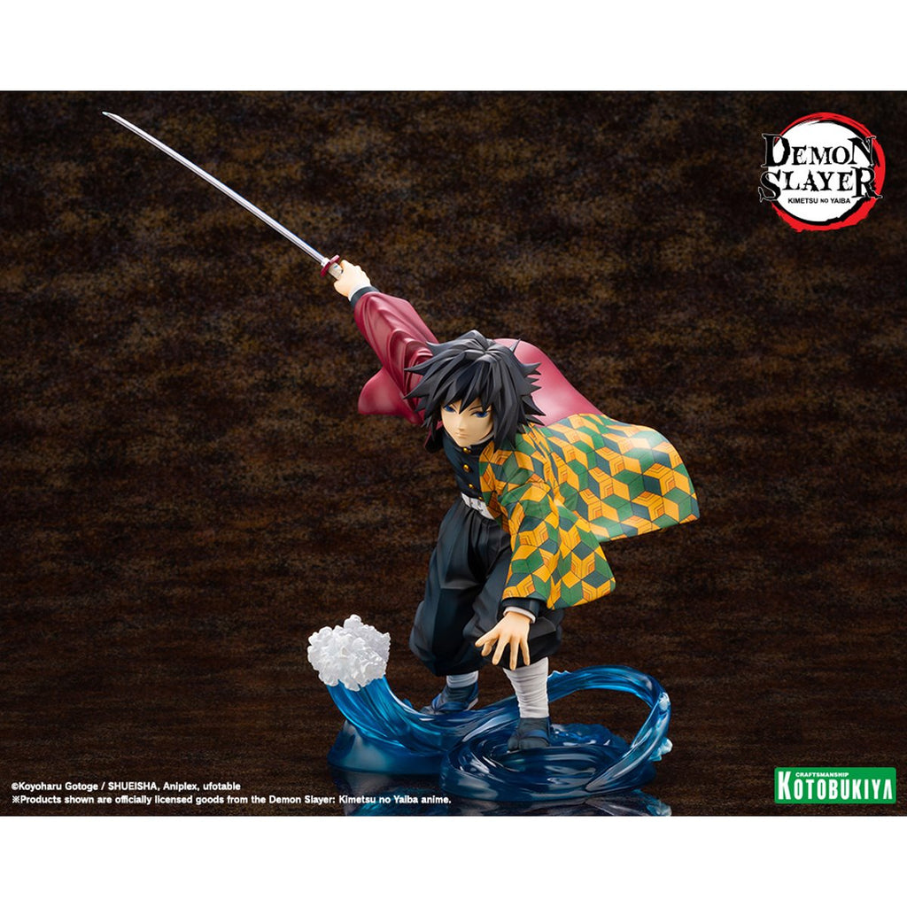 Demon Slayer: Kimetsu no Yaiba Giyu Tomioka ArtFX J 1:8 Scale Statue - ReRun