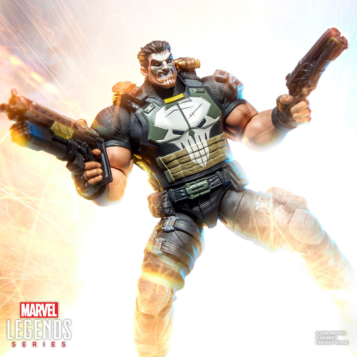 Marvel Legends Series Marvel Rivals The Punisher 6-Inch Action Figure