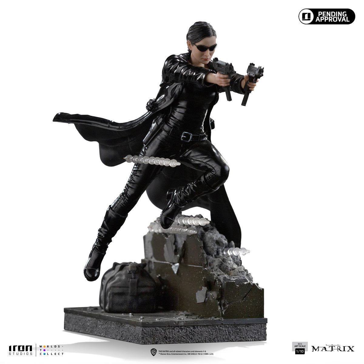 The Matrix Trinity 1:10 Art Scale Limited Edition Statue