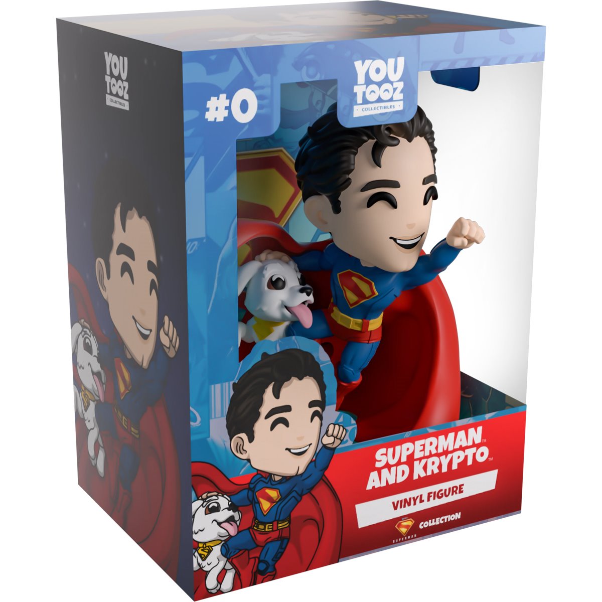 Superman Collection Superman and Krypto Vinyl Figure #0