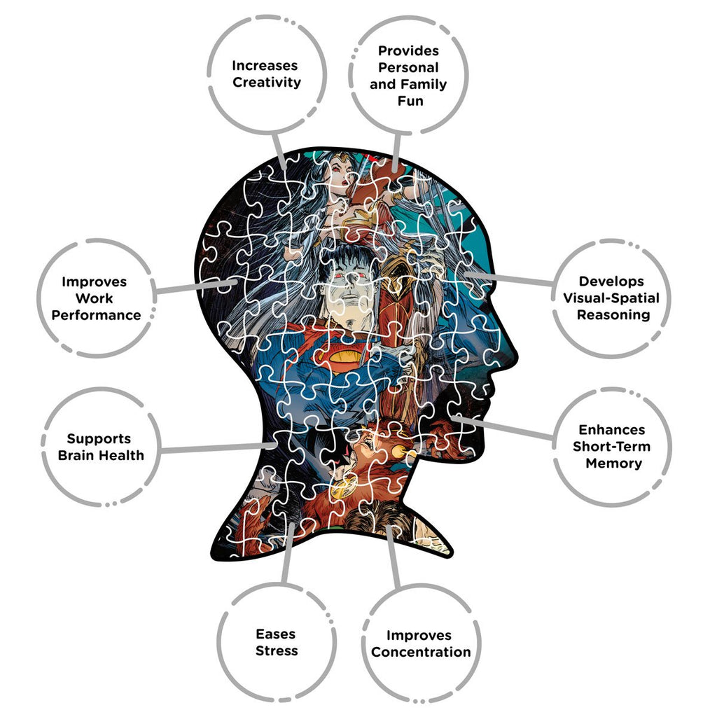DC Comics House of Horror 1,000-Piece Puzzle
