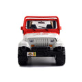 Jurassic World 1992 Jeep Wrangler 1:24 Scale Die-Cast Metal Vehicle