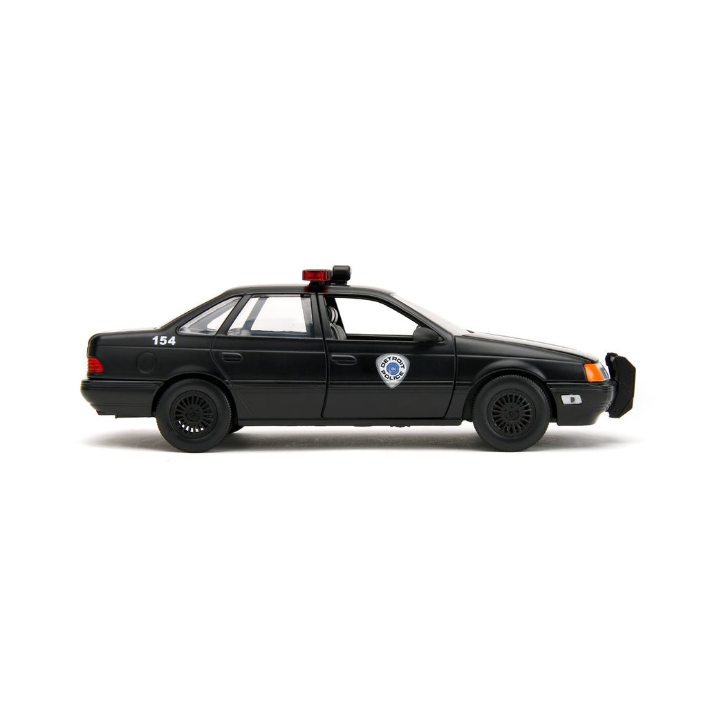 Hollywood Rides RoboCop OCP Ford Taurus 1:24 Scale Die-Cast Metal Vehicle with RoboCop Figure