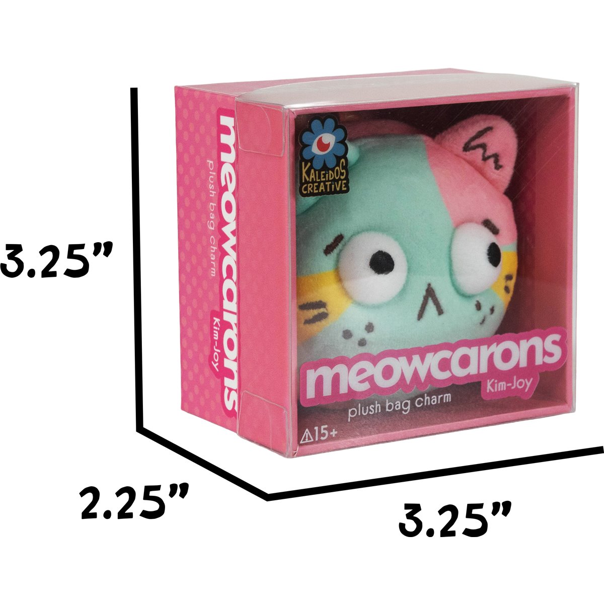Meowcaron Scared Plush Bag Charm