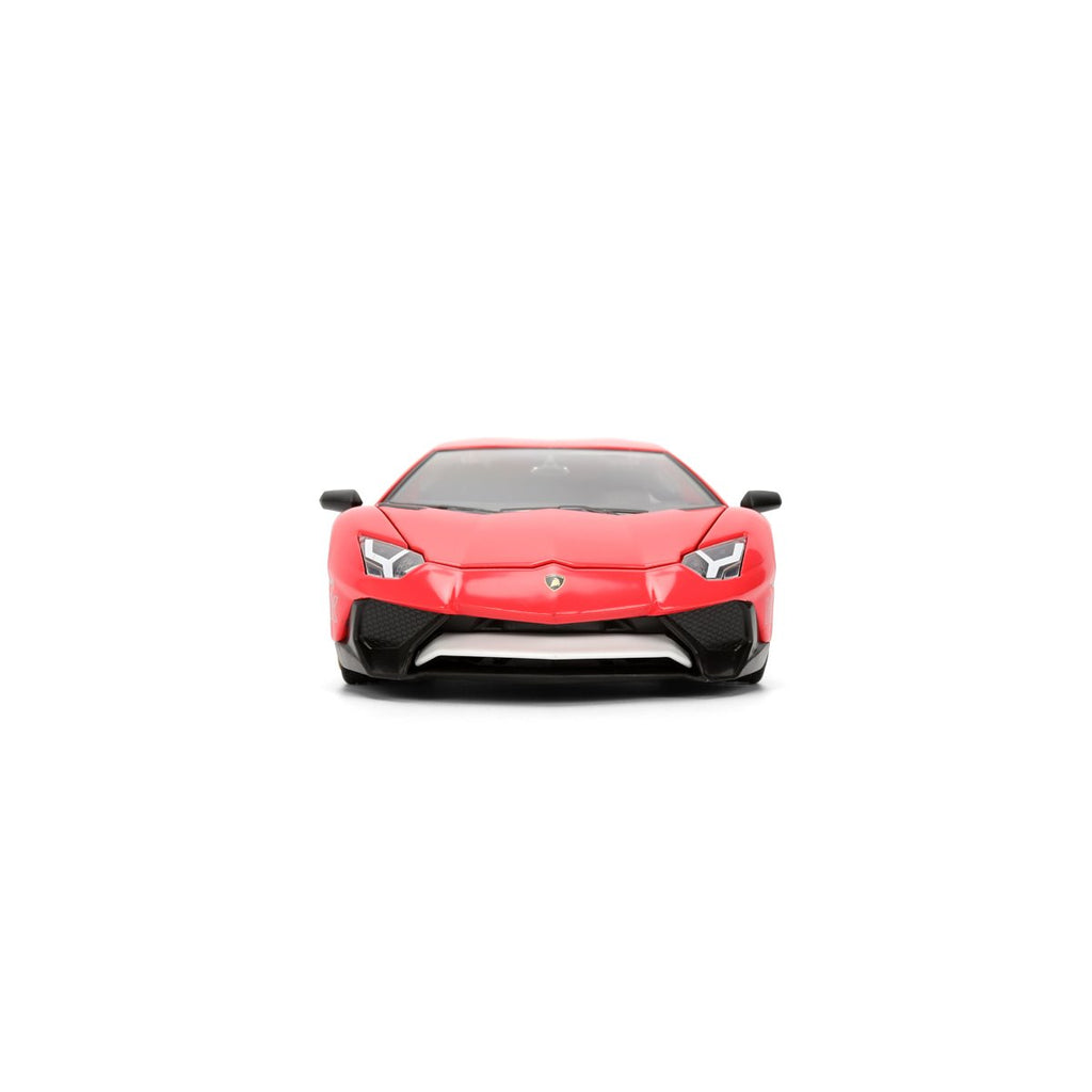 Hollywood Rides Sonic the Hedgehog Classic Lamborghini Aventador SV 1:24 Scale Die-Cast Metal Vehicle & Knuckles Figure