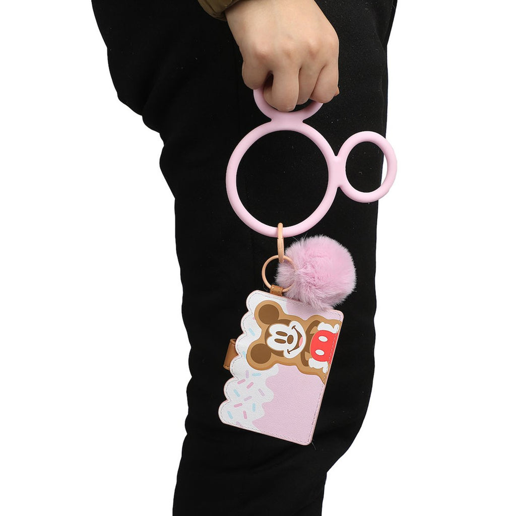 Mickey Mouse Sprinkles Molded Wristlet Card Wallet