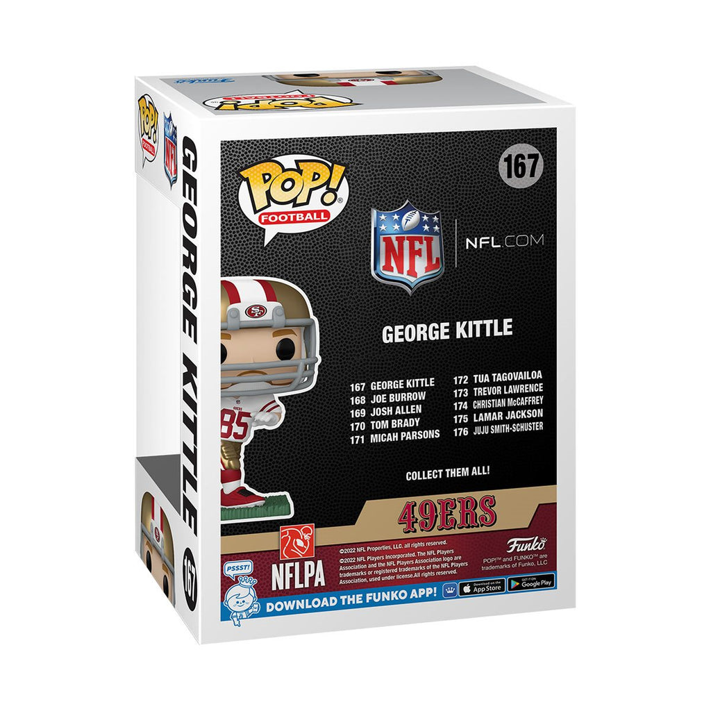 NFL 49ers George Kittle Funko Pop! Vinyl Figure #167