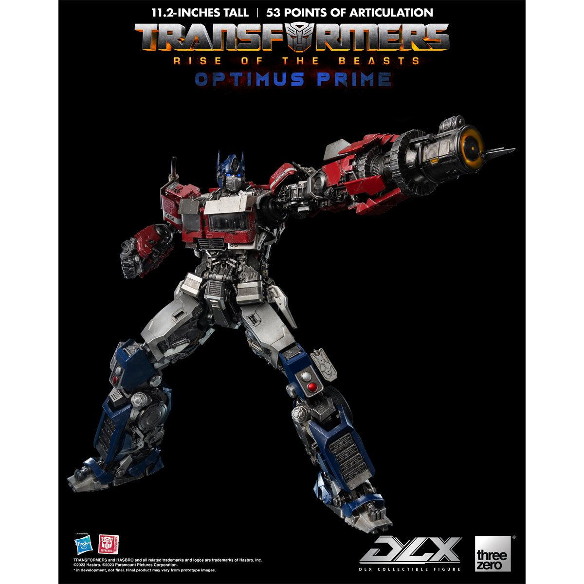 Transformers: Rise of the Beasts Optimus Prime DLX Action Figure