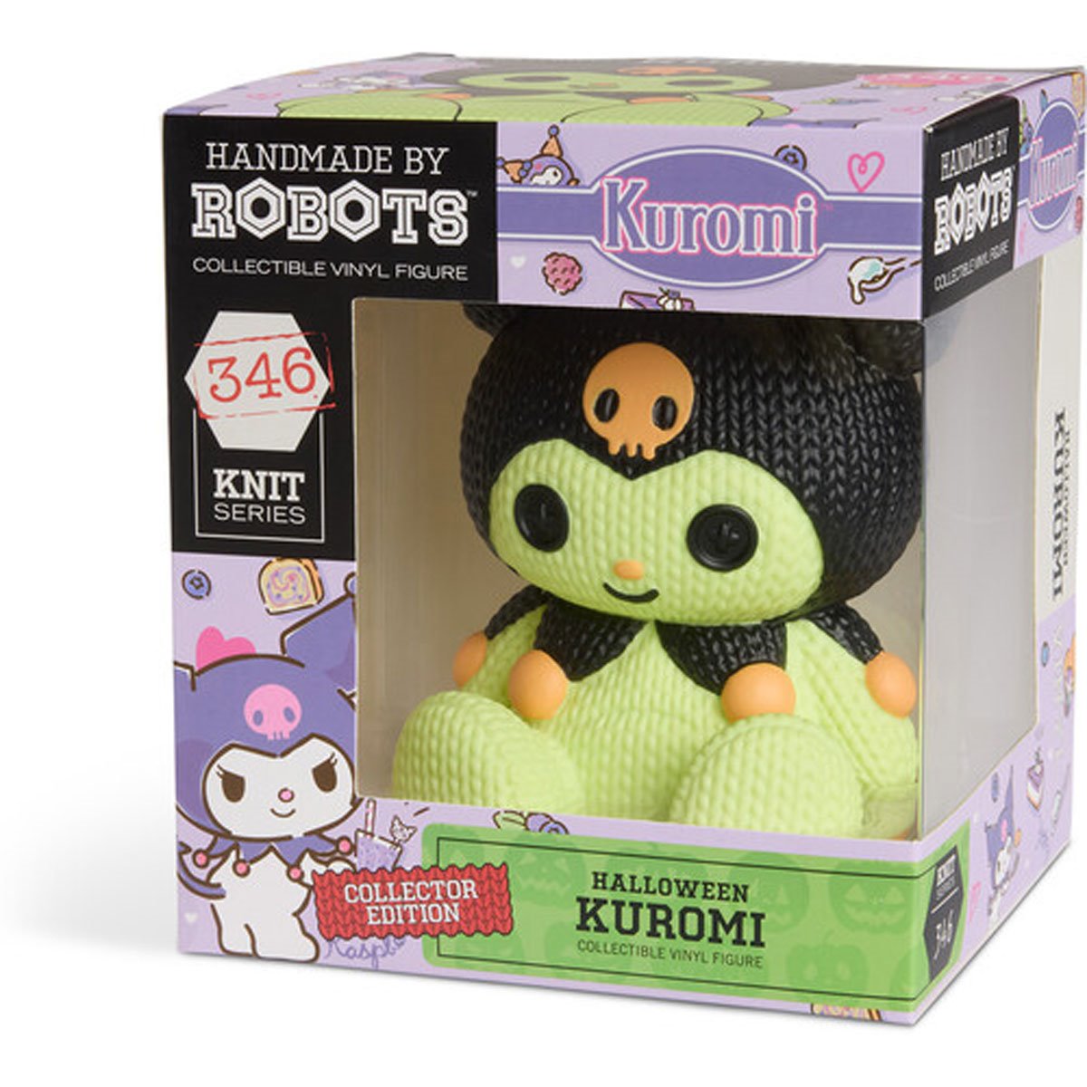 Hello Kitty and Friends Kuromi #346 Halloween Handmade By Robots Vinyl Figure