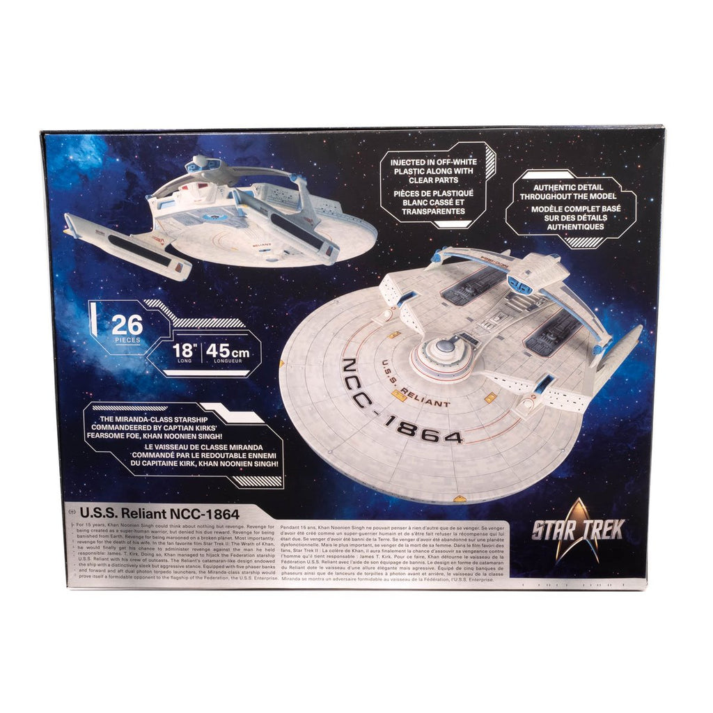 Star Trek II: The Wrath of Khan U.S.S Reliant 1:537 Scale Model Kit