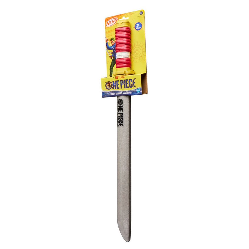 Nerf Netflix One Piece Zoro's Katana (Sandai Kitetsu) Sword with Foam Blade