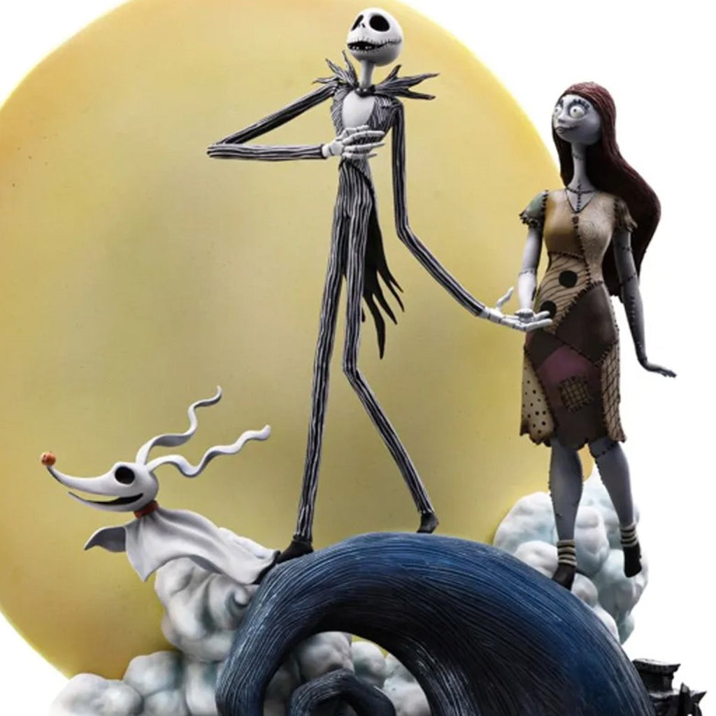 The Nightmare Before Christmas Jack and Sally Deluxe 1:10 Art Scale Limited Edition Statue