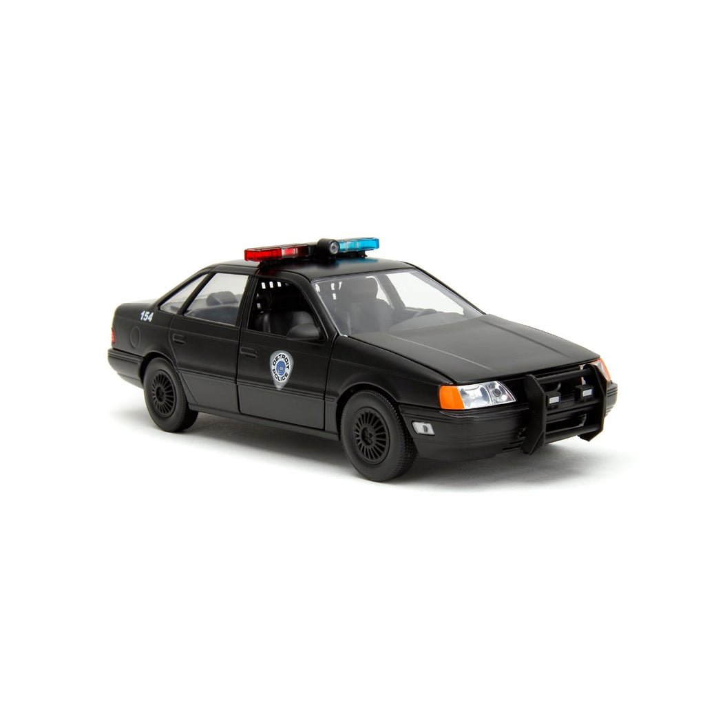 Hollywood Rides RoboCop OCP Ford Taurus 1:24 Scale Die-Cast Metal Vehicle with RoboCop Figure