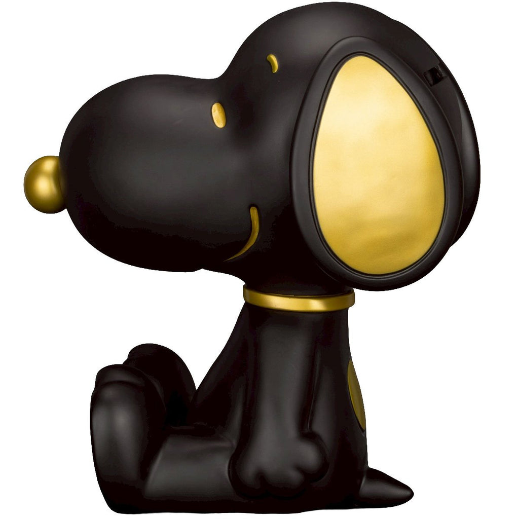 Peanuts Snoopy Black and Gold Version VPB-018SP Peanuts Series Vinyl Functional Piggy Bank
