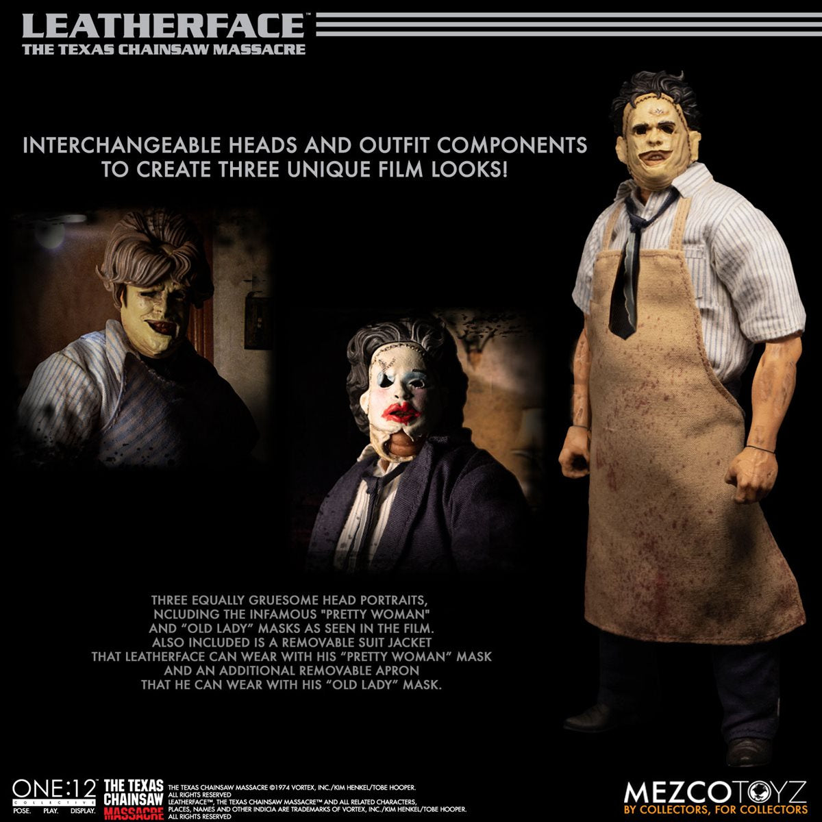 The Texas Chainsaw Massacre (1974): Leatherface One:12 Collective Deluxe Edition Action Figure