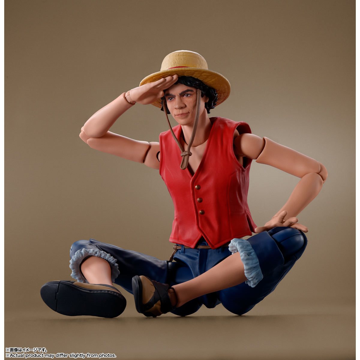 One Piece Netflix Series Monkey D. Luffy S.H. Figuarts Action Figure