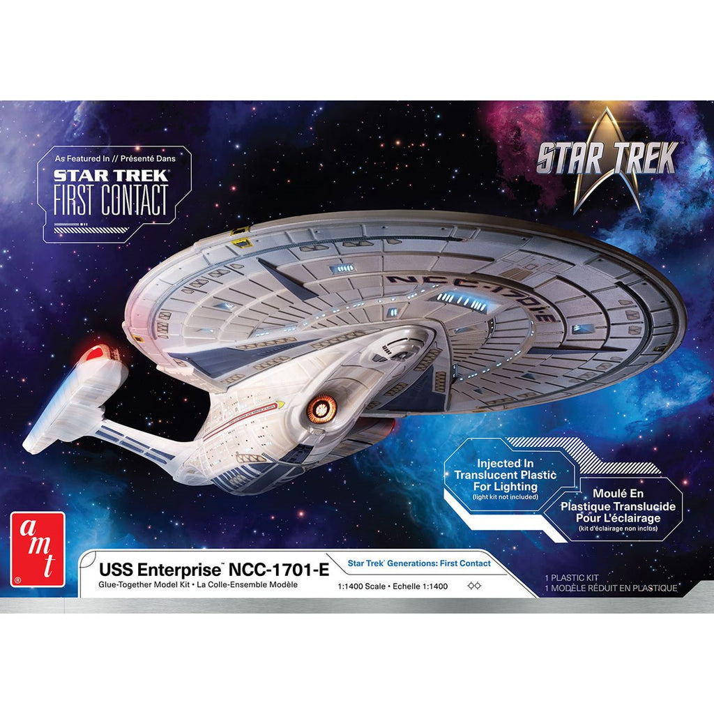 Star Trek U.S.S. Enterprise NCC-1701-E Translucent 1:140 Scale Model Kit