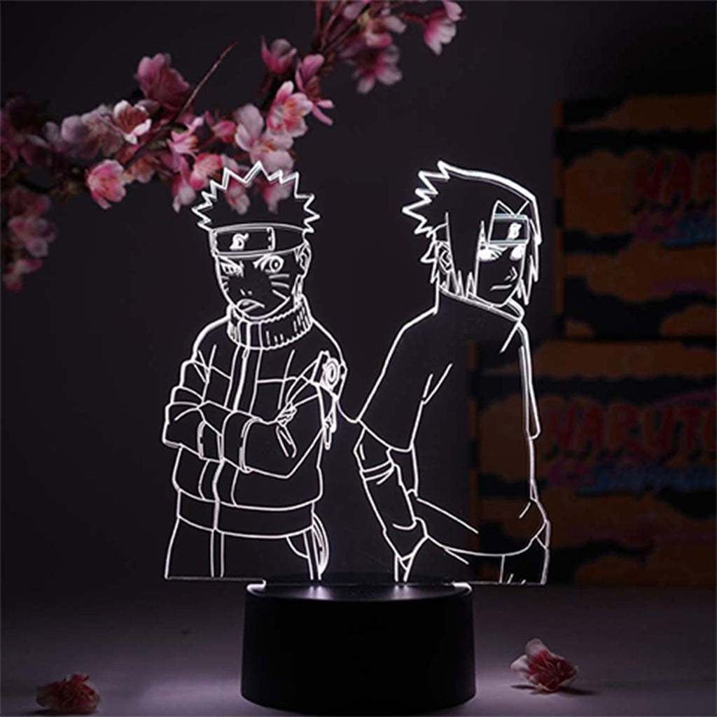 Naruto: Shippuden Naruto and Sasuke Young Otaku Lamp
