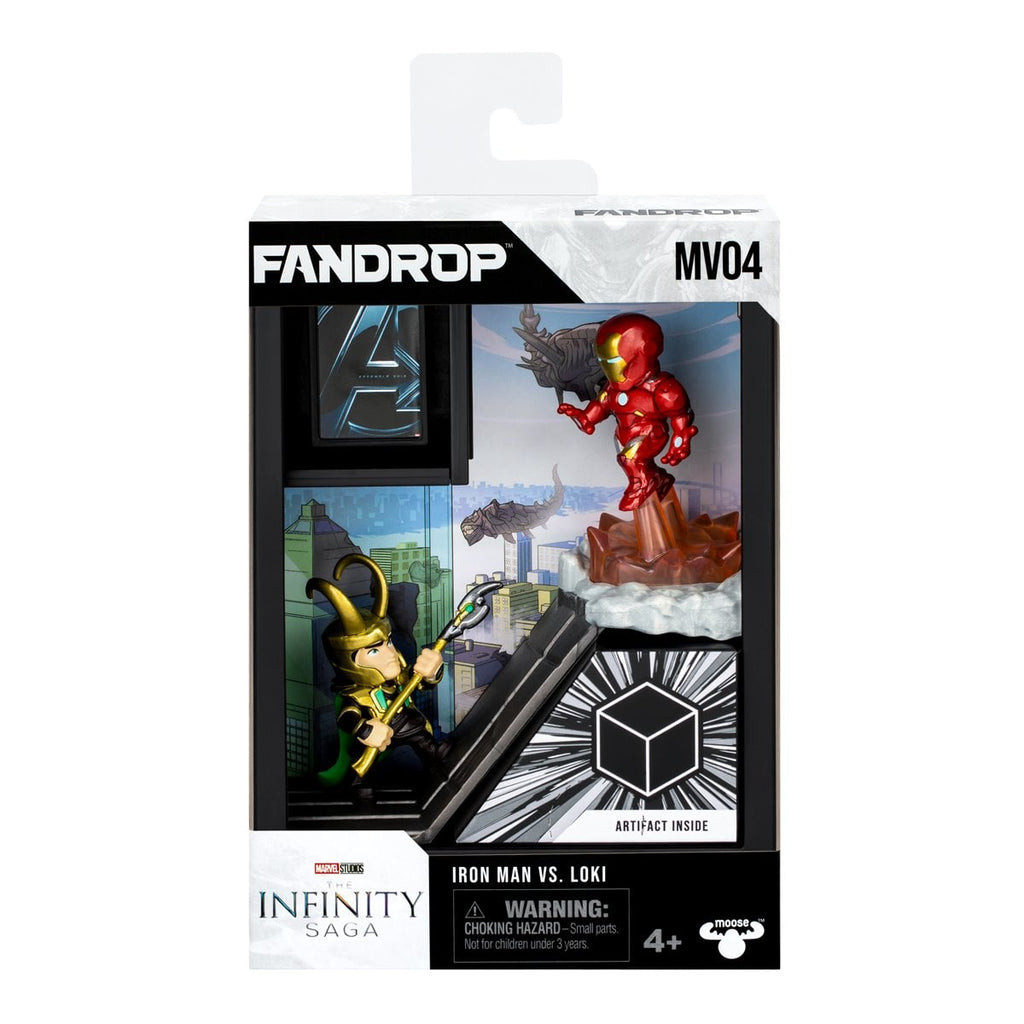 Marvel Iron Man Vs Loki Fandrop Figure Diorama