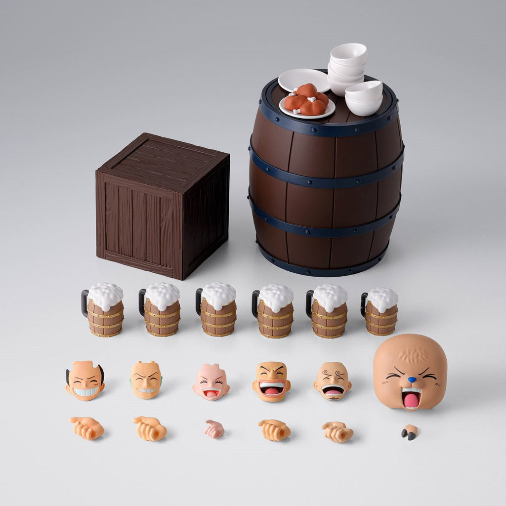 One Piece The Straw Hat Crew S.H.Figuarts Action Figure Party Set