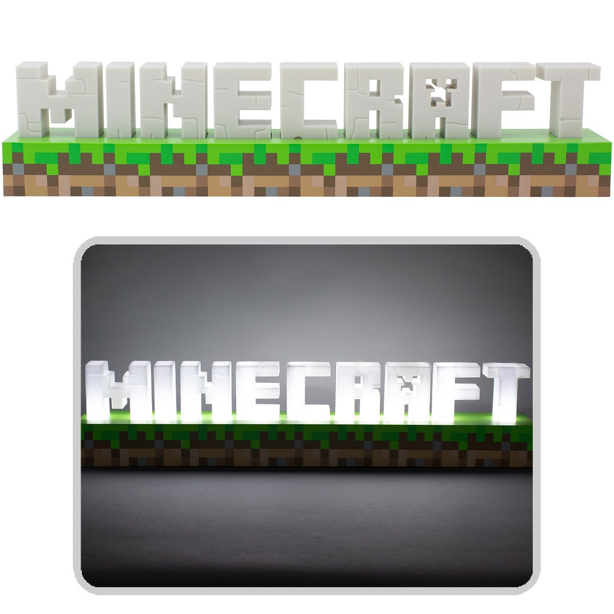 Minecraft Logo Light