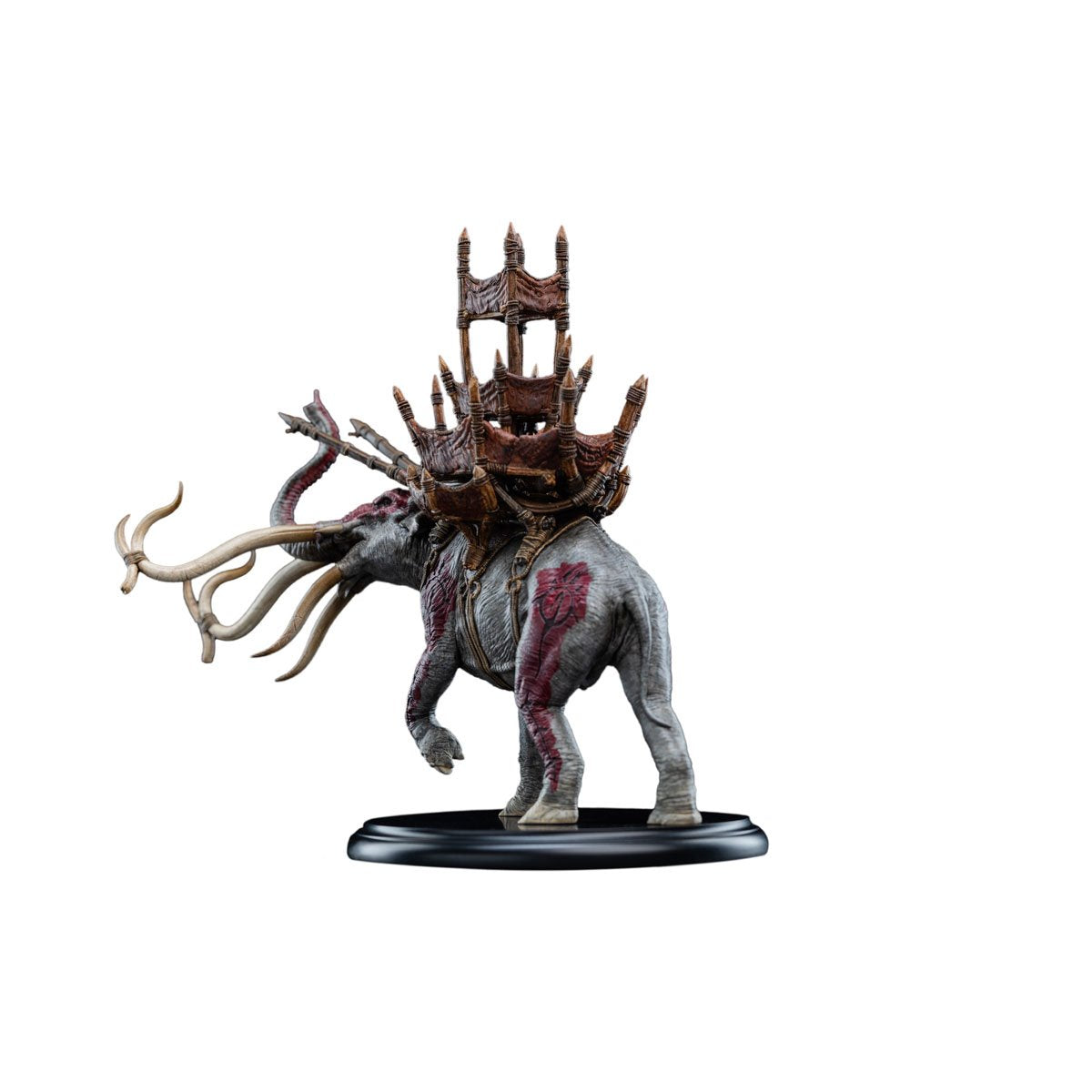 The Lord of the Rings Trilogy Mumak in Battle Miniature Statue