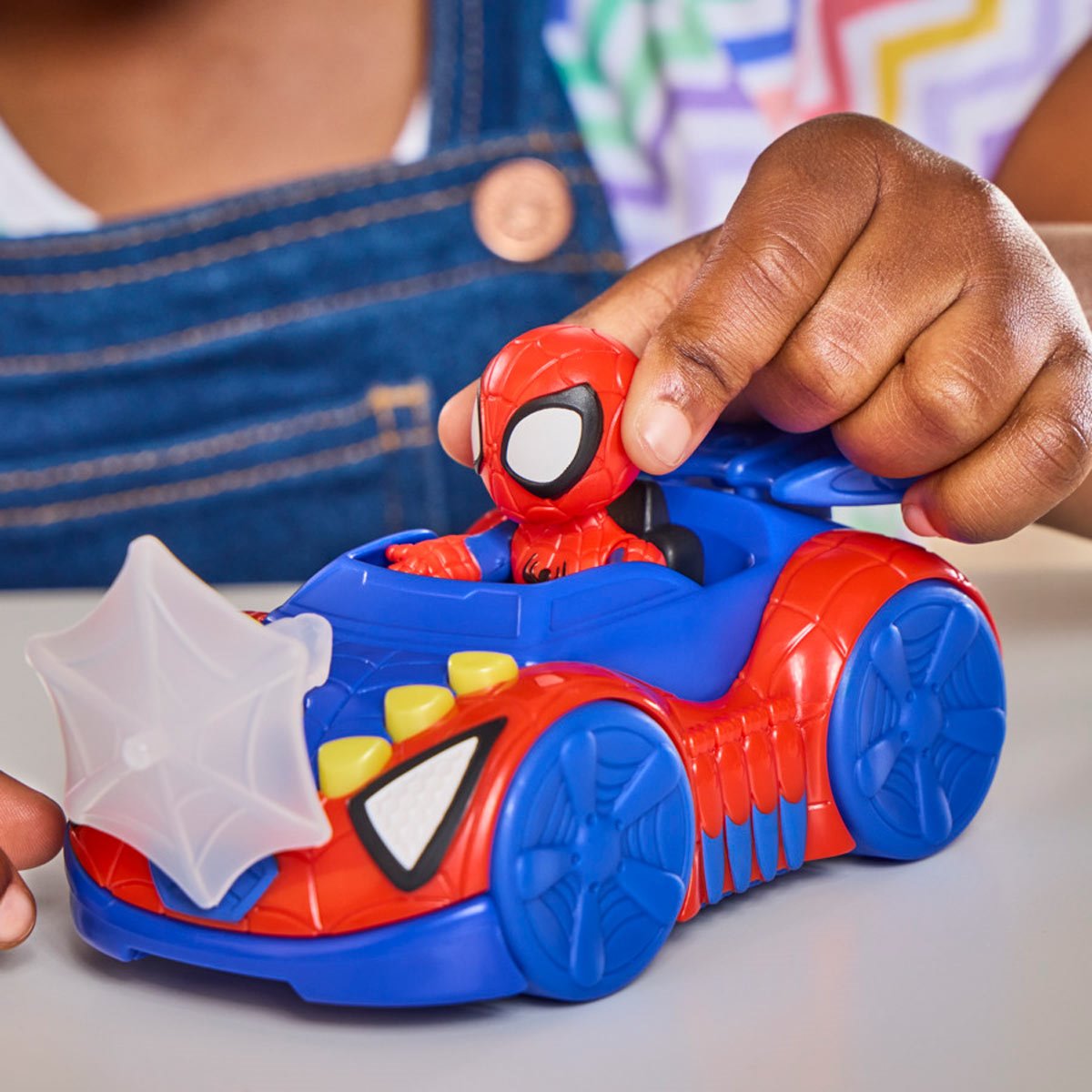 Spider-Man Spidey and his Amazing Friends Action Figure and Toy Vehicle 3-Pack