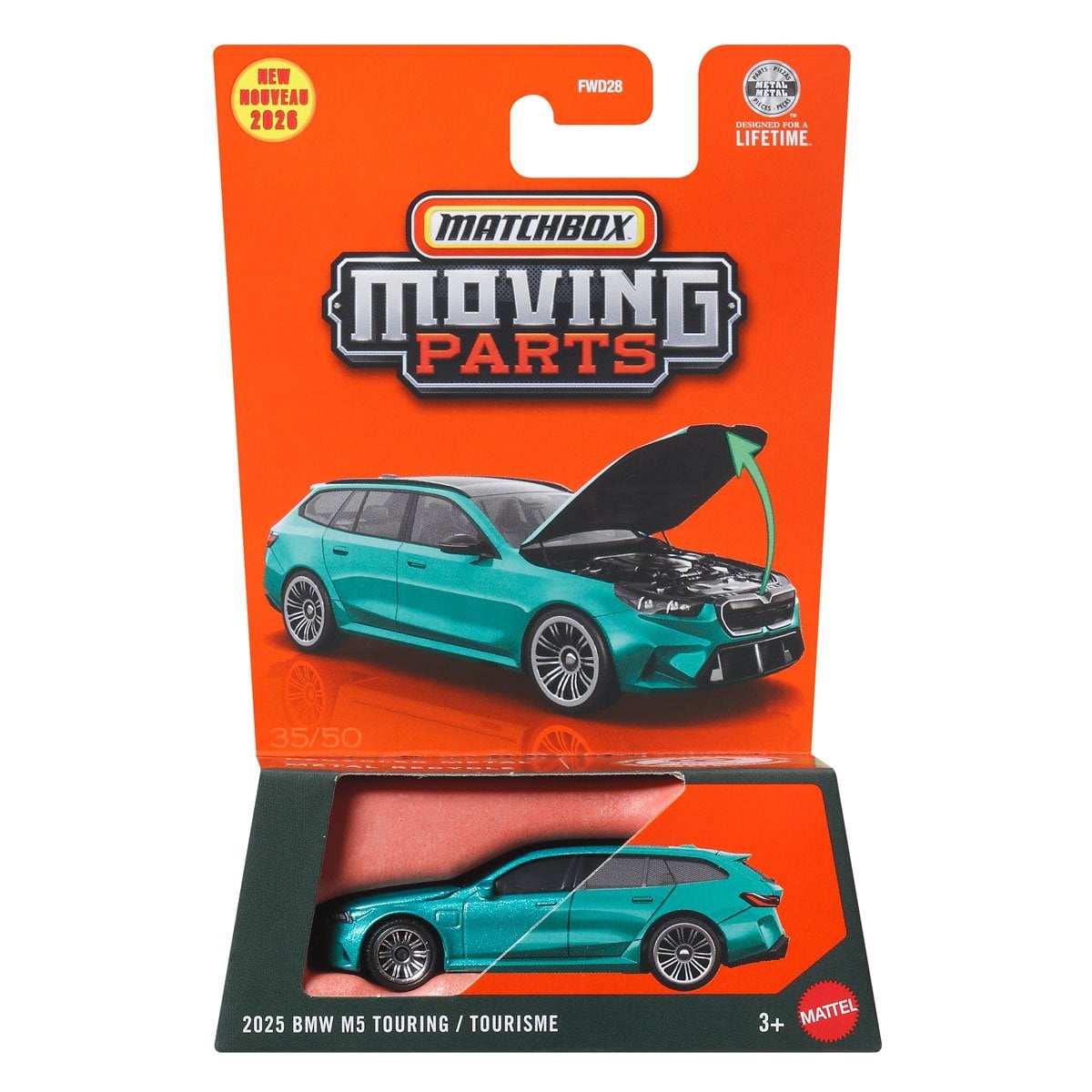 Matchbox Moving Parts 2026 Mix 6 Vehicles Case of 8