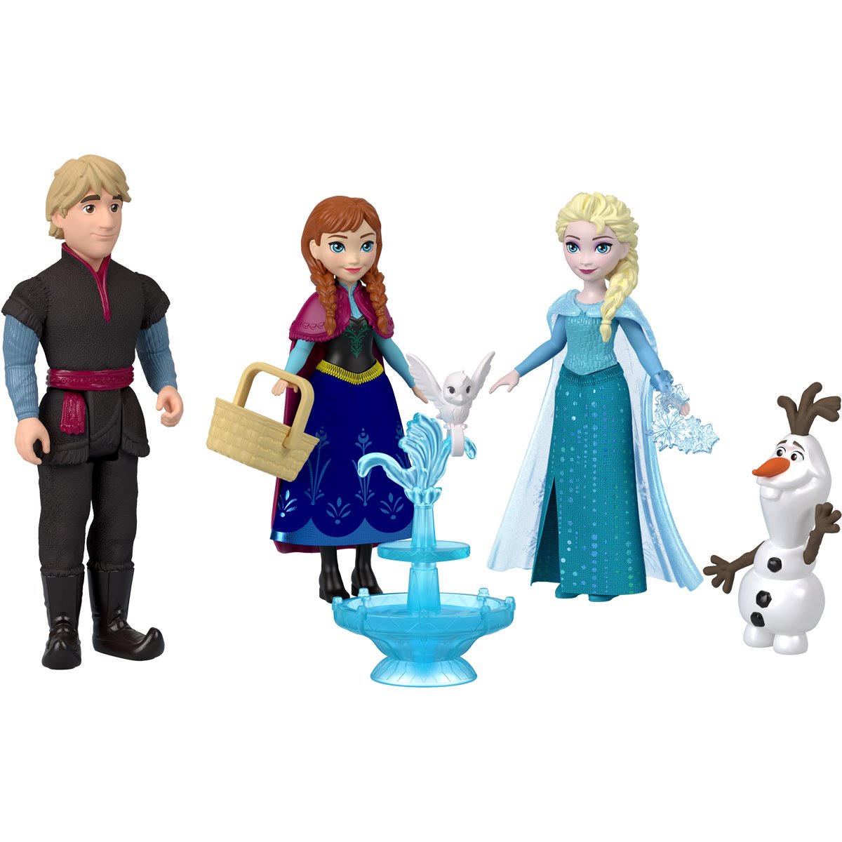 Disney Frozen Anna and Elsa Character Mini-Figure Set