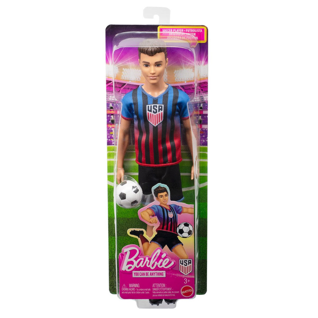 Barbie Ken 2026 Soccer Player Doll