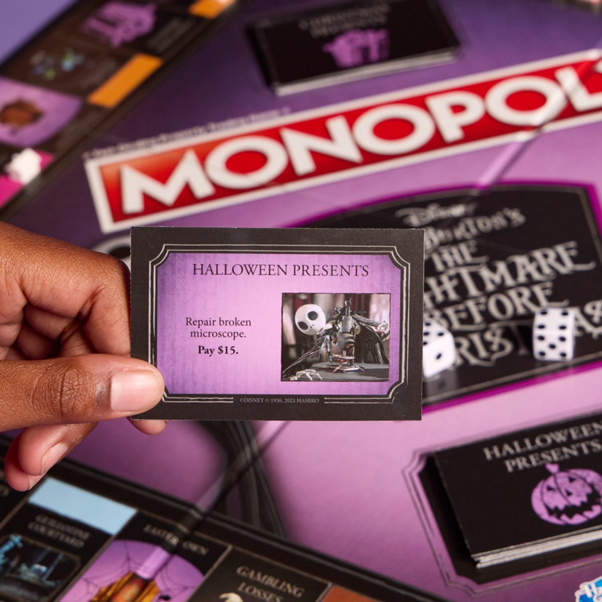 The Nightmare Before Christmas Edition Monopoly Board Game