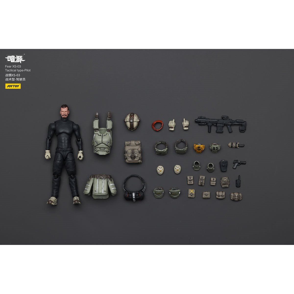 Joy Toy Battle for the Stars XS-03 Tactical Type Pilot Action Figure