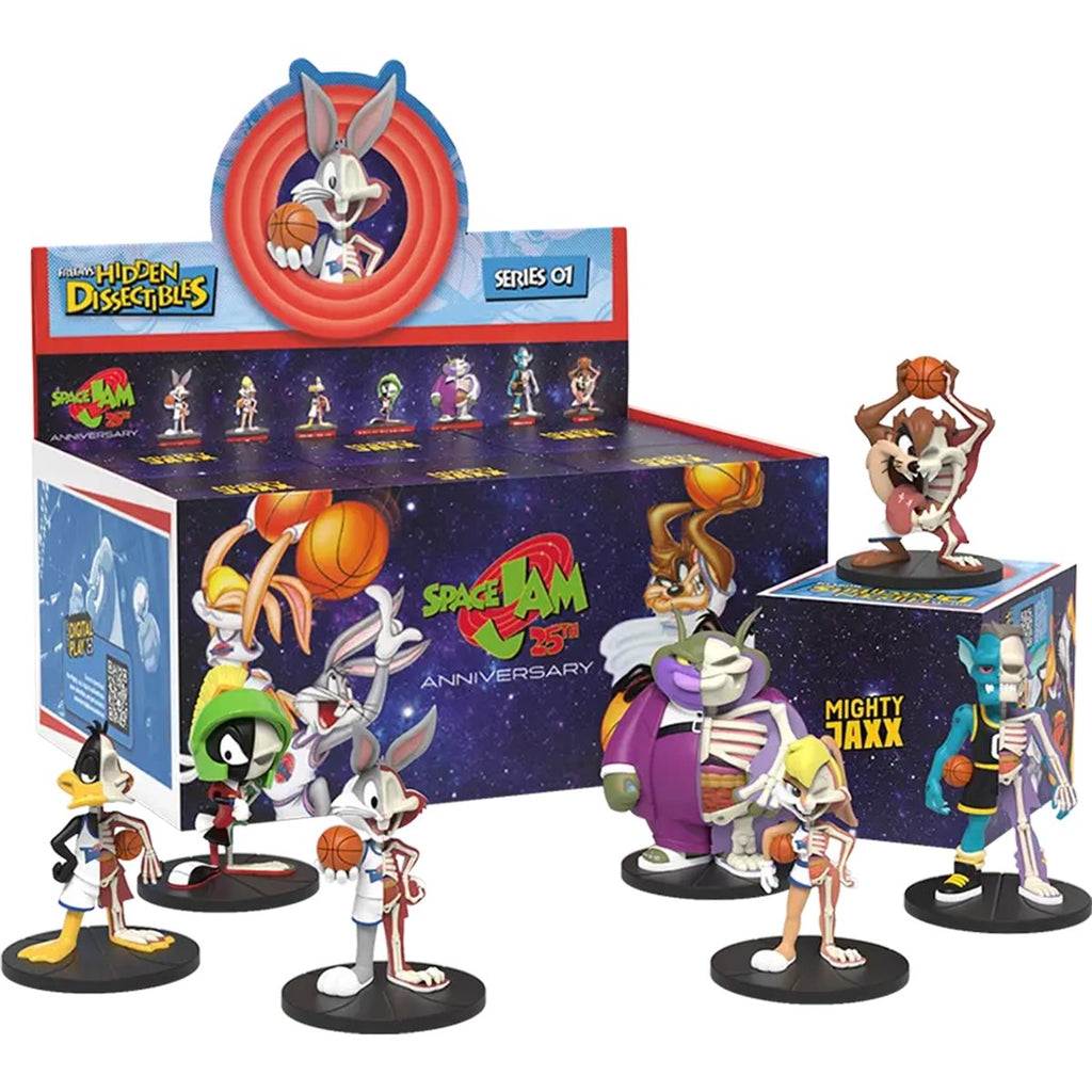 Space Jam Looney Tunes Series 1 Freeny's Hidden Dissectibles Mini-Figure Display Tray of 6