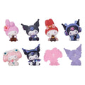 Sanrio My Melody & Kuromi Katazun Hug Perihapi Blind Box Display Tray of 8