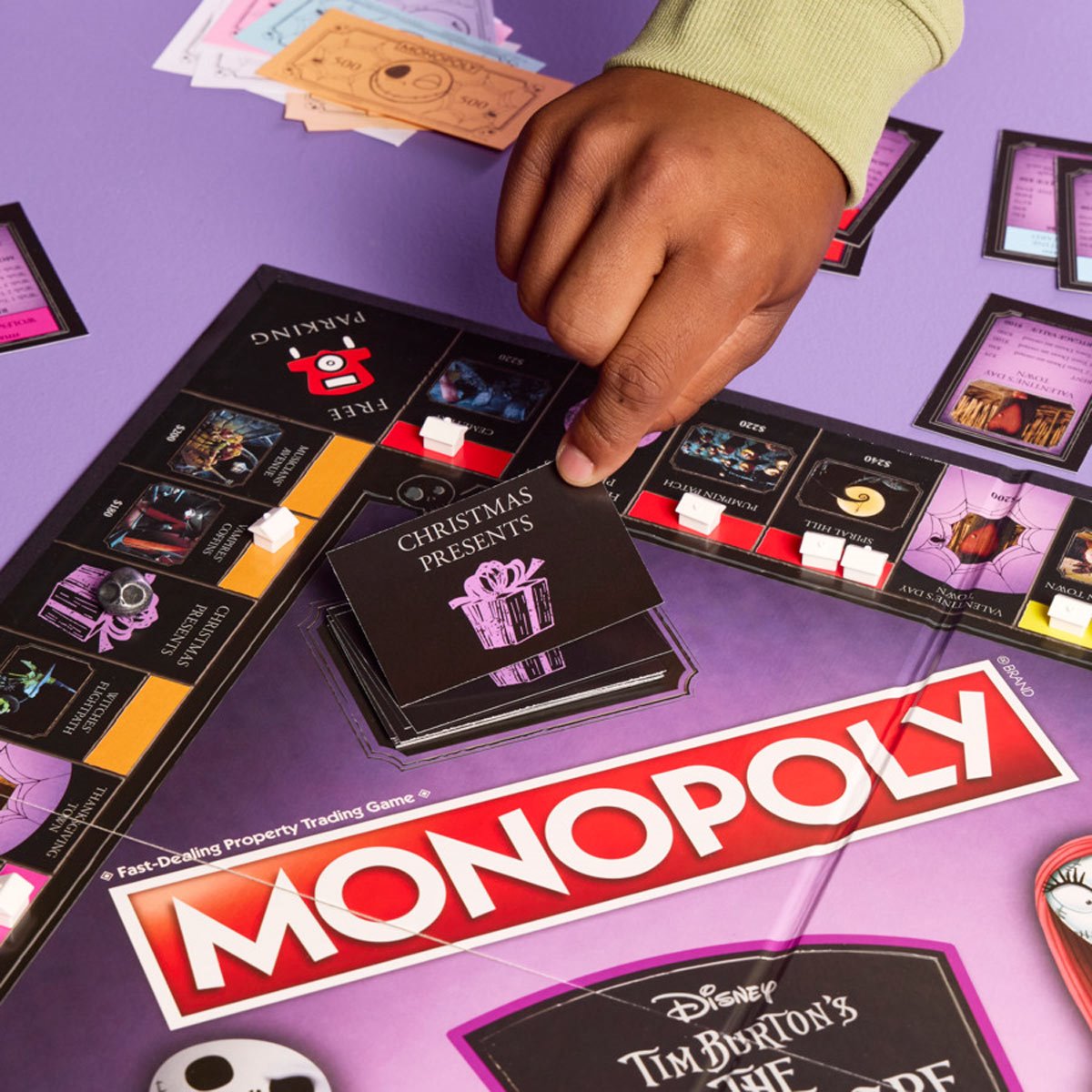 The Nightmare Before Christmas Edition Monopoly Board Game