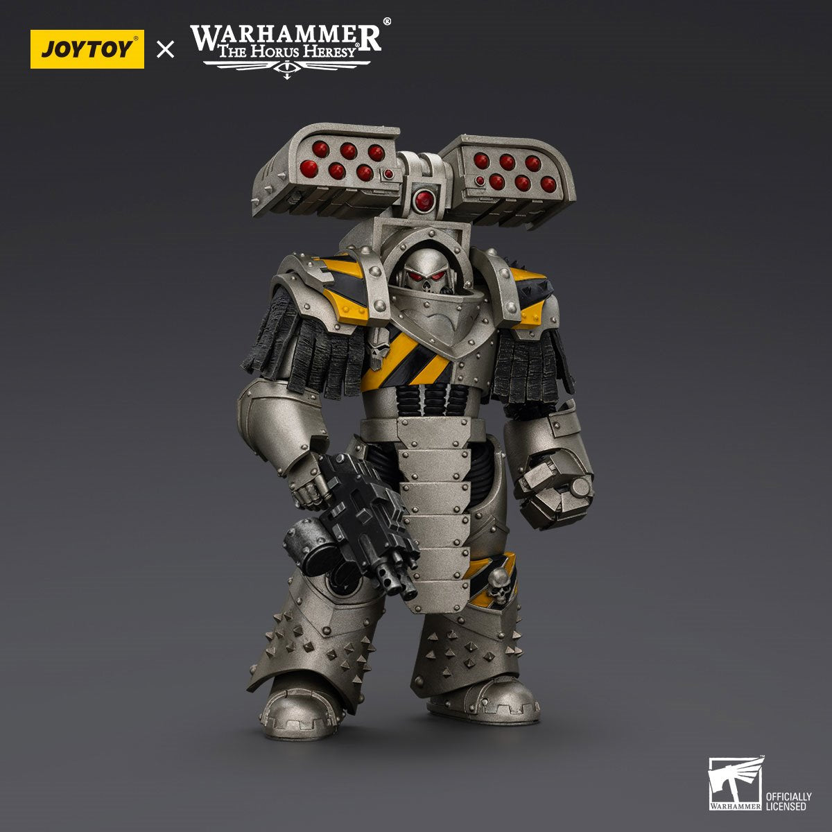 Joy Toy Warhammer The Horus Heresy Iron Warriors Tyrant Siege Terminator with Rocket 1:18 Scale Action Figure