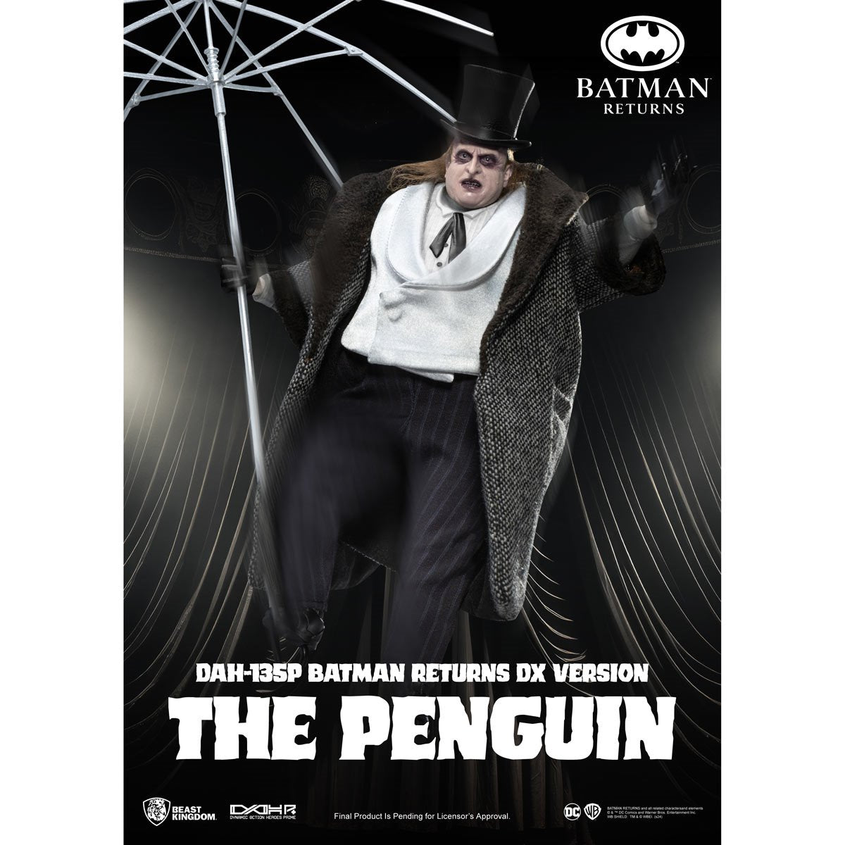 Batman Returns The Penguin DAH-135P Dynamic 8-Ction Heroes Deluxe Action Figure