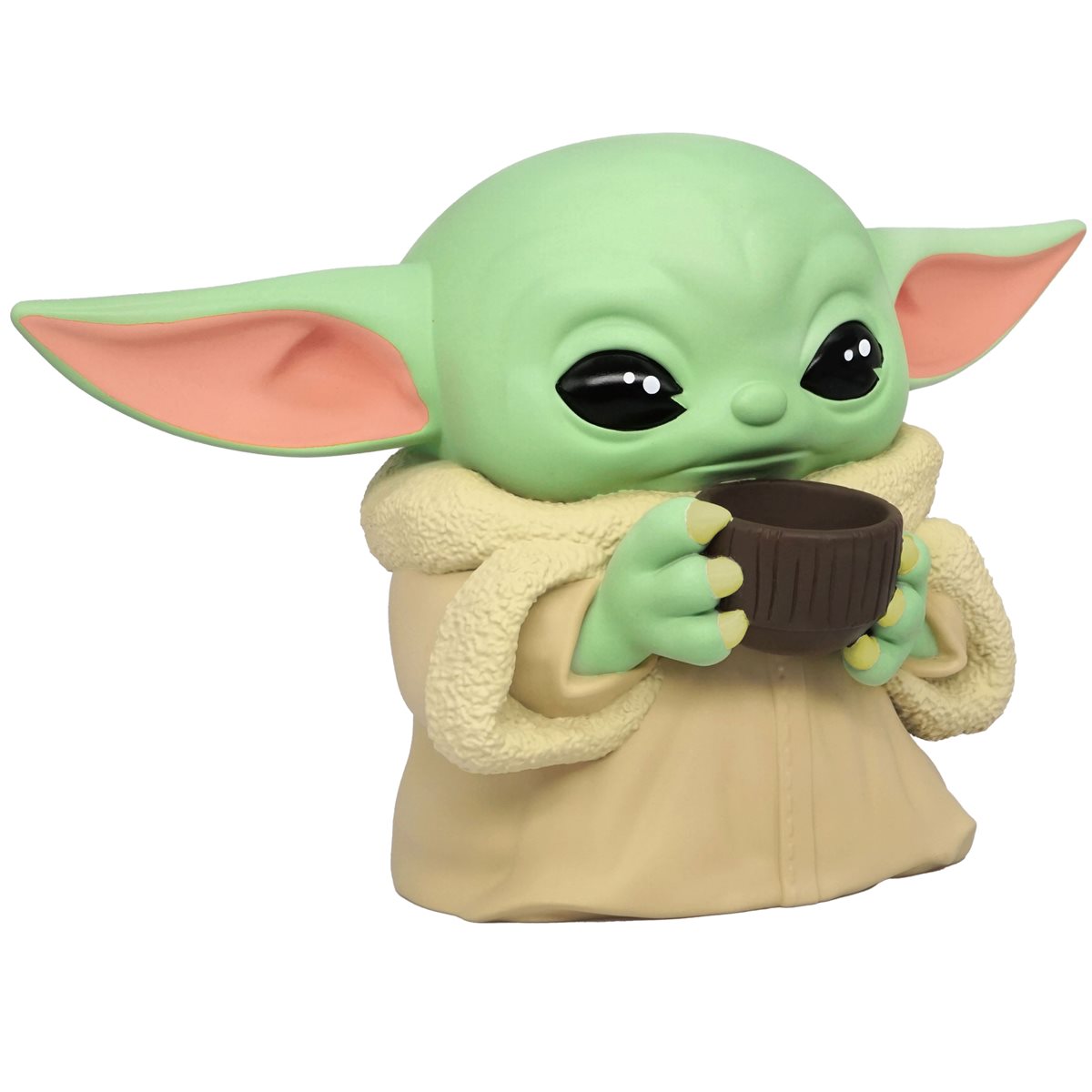 Star Wars: The Mandalorian Grogu with Cup PVC Bank