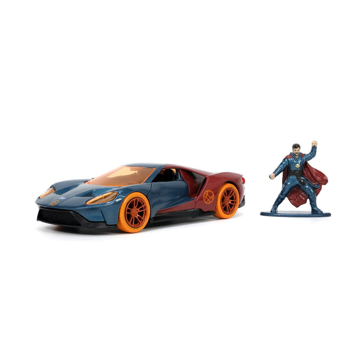 Avengers Doctor Strange Hollywood Rides 2017 Ford GT 1:32 Scale Die-Cast Metal Vehicle with Figure