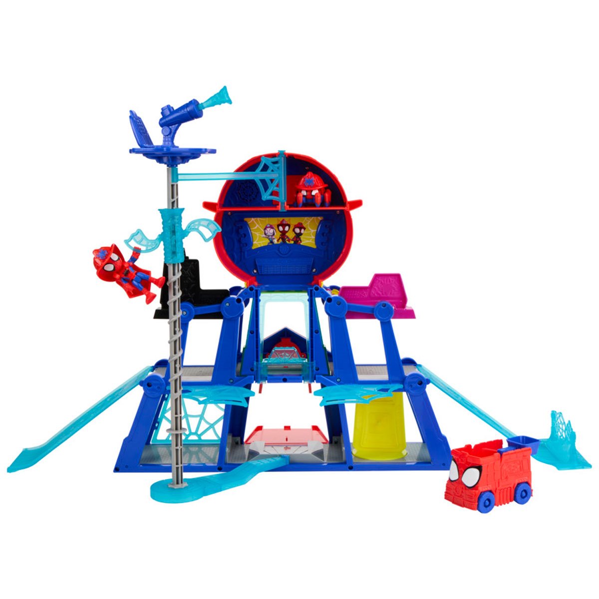 Spidey and his Amazing Friends Rescue-Webs Web-Quarters Playset