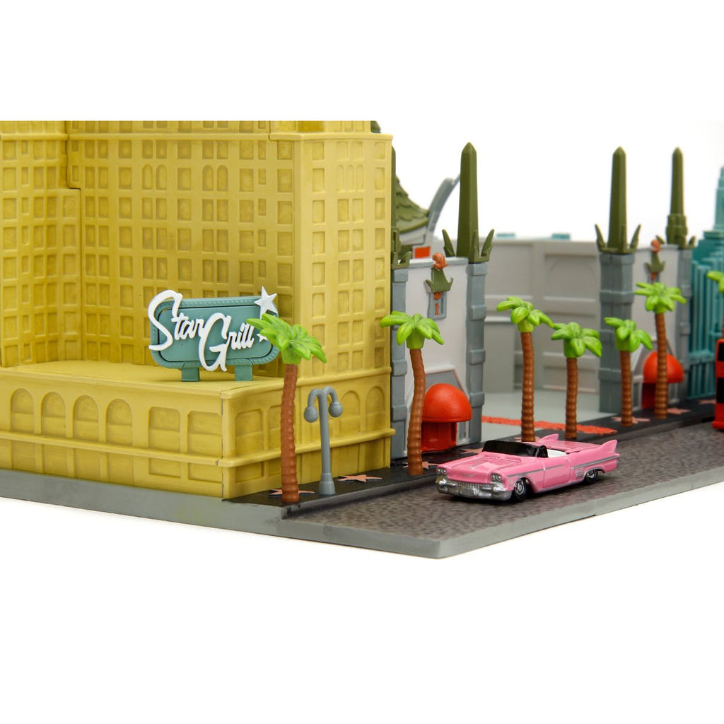 Hollywood Walk of Fame 100th Anniversary Nano Hollywood Rides Nano Scene Diorama with Vehicles