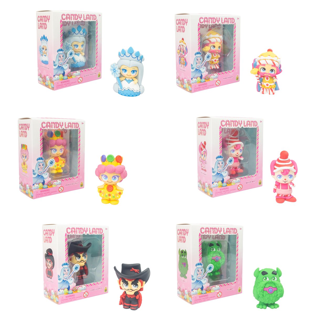 Candy Land CheeBee 2 1/2-Inch Collectible Mini-Figure Case of 12